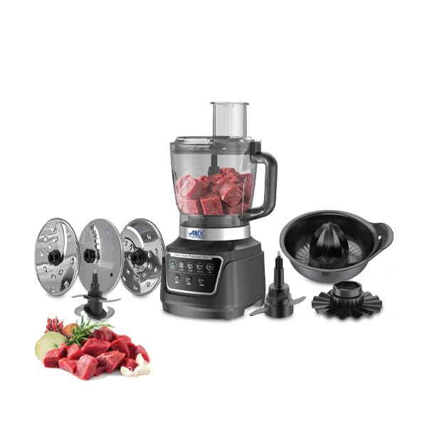 Anex AG-3054 Chopper, 700W, Stainless steel Blade, dough kneading, 2 liter bowl