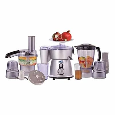 Anex AG-2150EX 9 in 1 Kitchen Robot, Multi Function Food Processor, 450w
