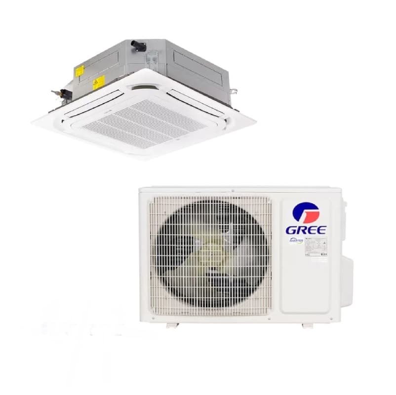 Gree Ceiling Cassette GUD71T/A-S/GUD71W/A-S 2.0 Ton Inverver (H&C)