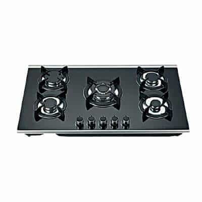 Canon Gas Hob HB-915G1 Glass 5-Burner, Auto Ignition