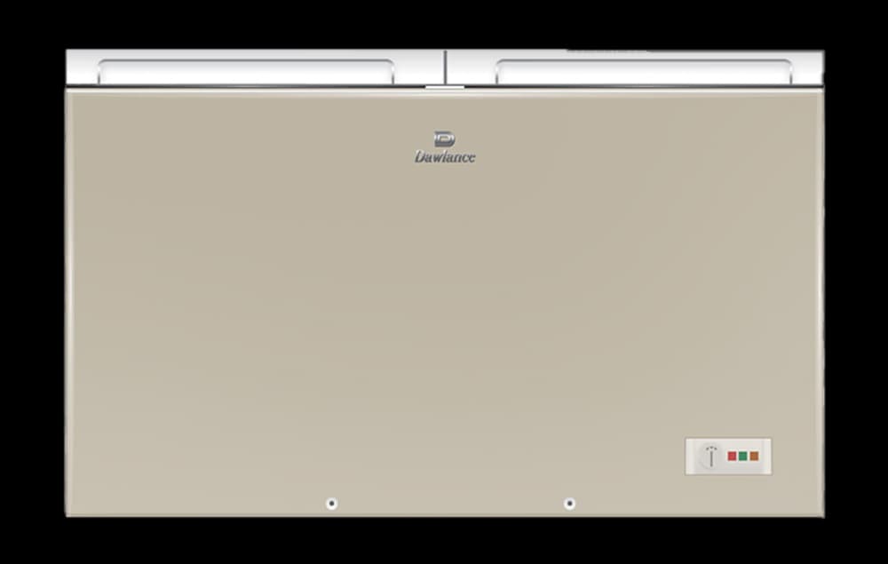 Dawlance 91998 Signature Inverter Glass Door Champagne Twin Door Freezer