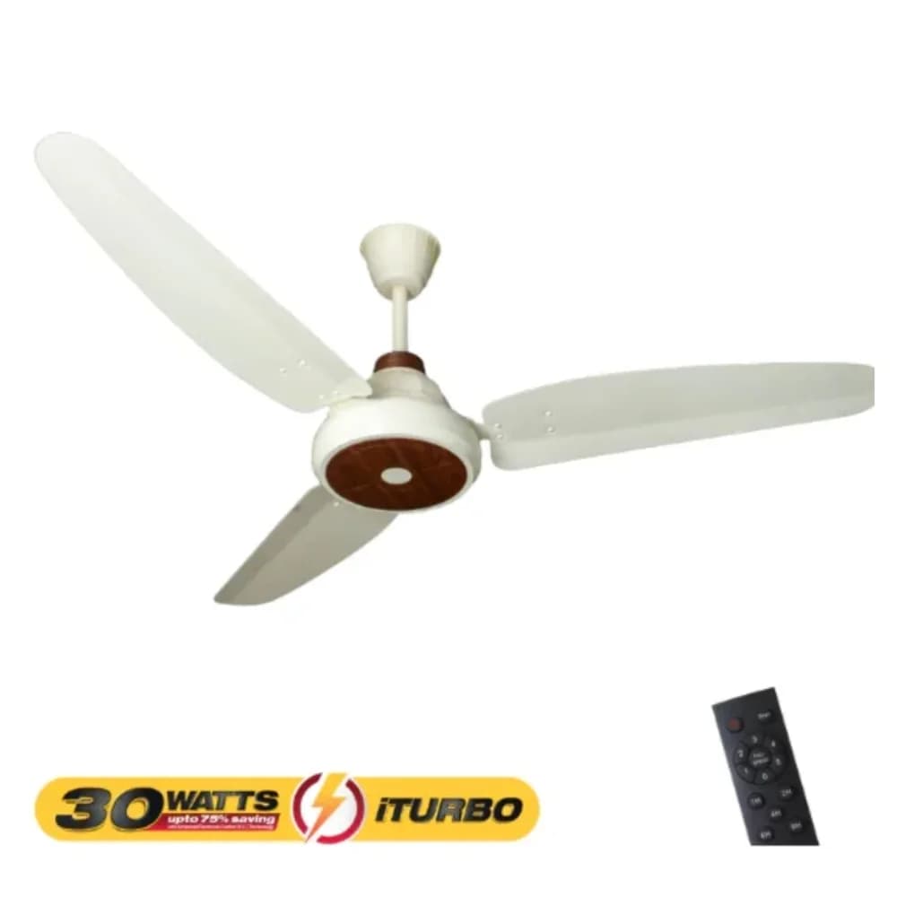 Royal Desire iTurbo Inverter 30 Watts Fan (White)