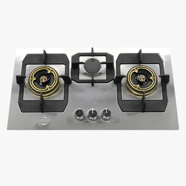 Canon CA-2-19 Gas Hobs, Stainless Steel, 3 Burners, Auto Ignition