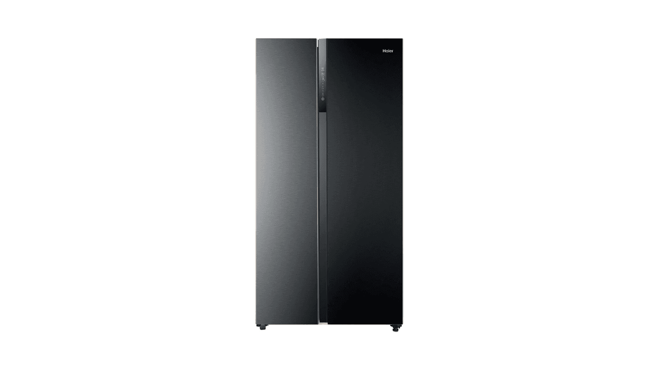 Haier Side By Side Refrigerator 622IBG Black