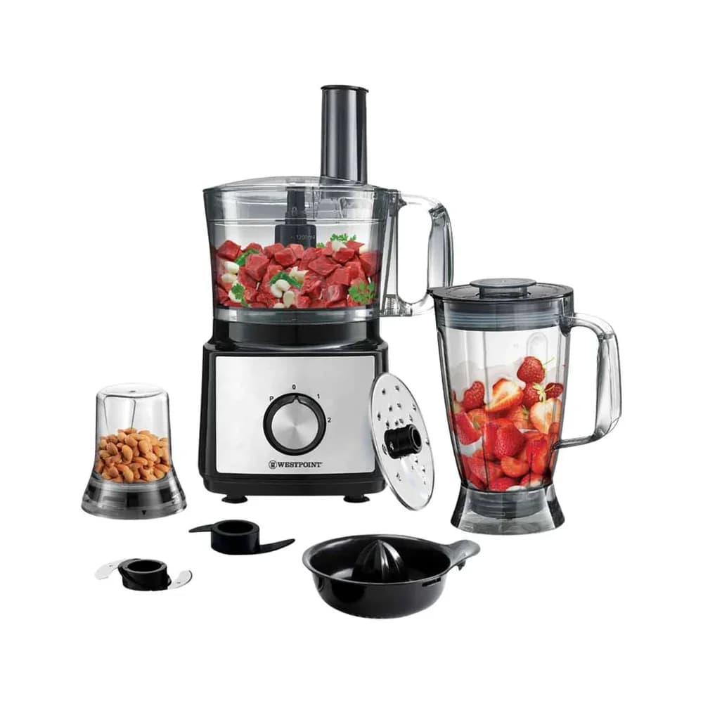 Westpoint WF 8815 Food Processer, 700W, High Grade Stainless Steel Blades