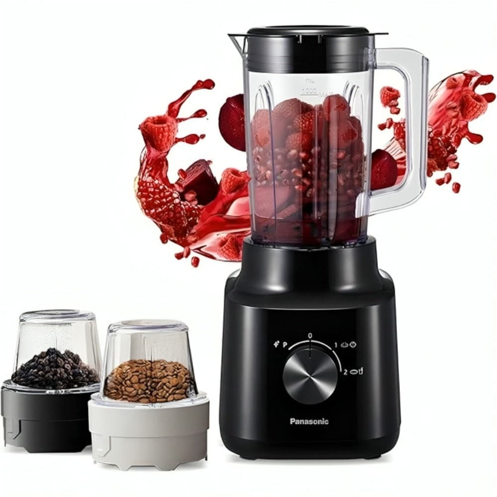 PANASONIC BLENDER WITH TWO DRY MILL Model MX-CP3121