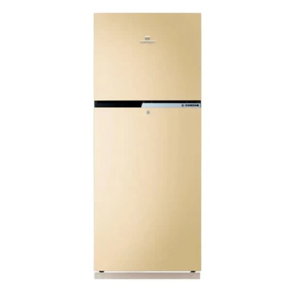 Dawlance Refrigerator DW-9149WB E-Chrome Hairline Golden/Metallic Grey)