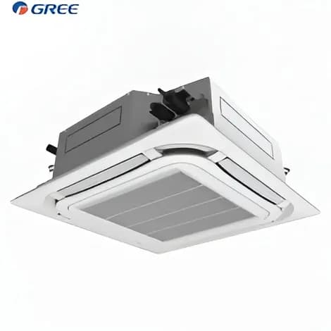 Gree GU71T/A1-K 2-Ton Non-Inverter Ceiling Cassette, Heat and Cool, R410a