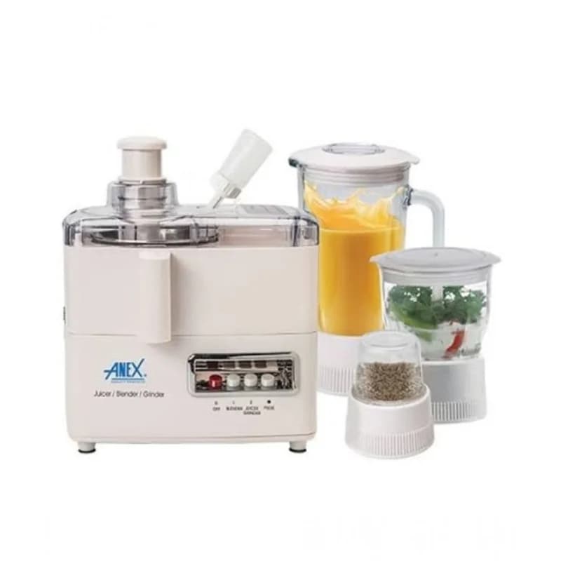 Anex AG-179GL Juicer Blender Grinder 4in1,Jug Capacity 1.5liter, 600W