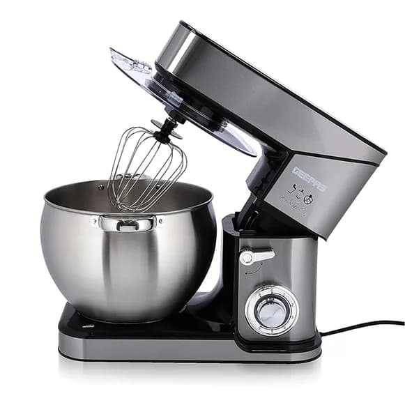 Geepas GSM43041 Stand Mixer, 10-Ltr Bowl with handle, 2000 Watts, 6 Speed Levels with Pulse