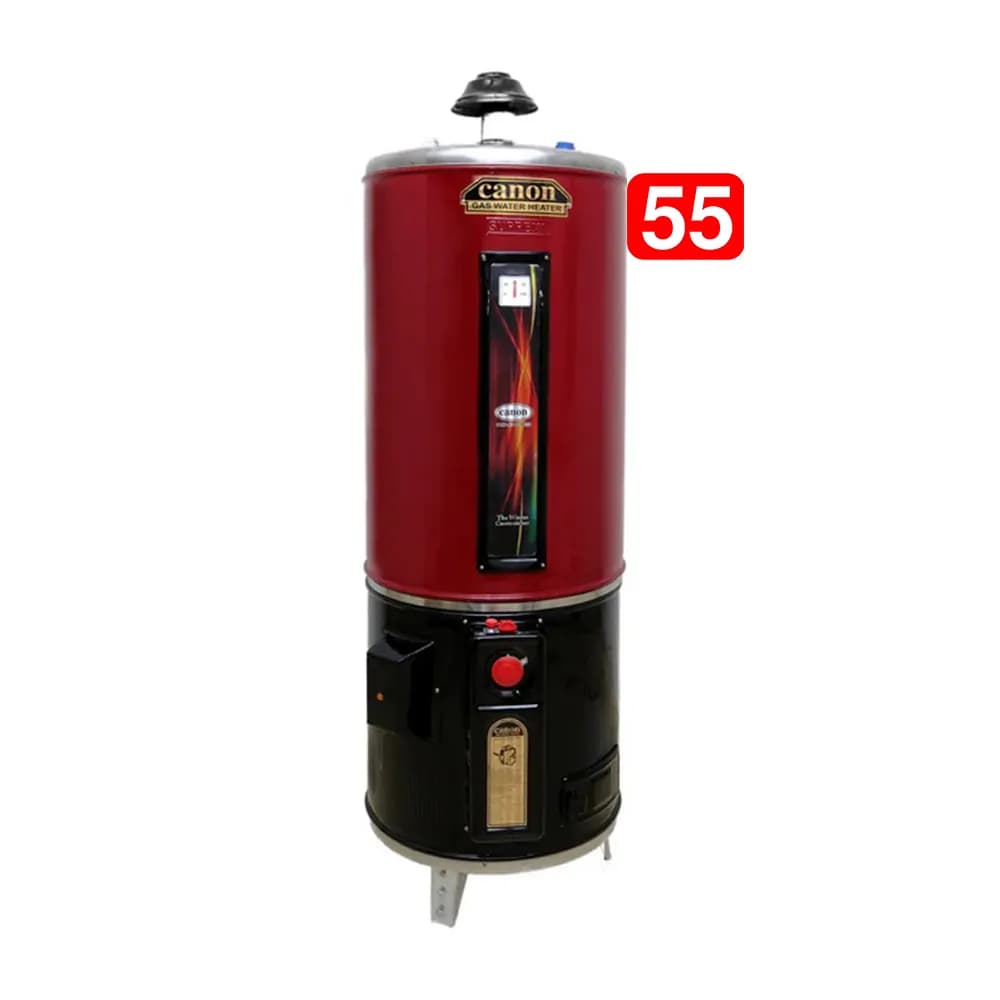 Canon Gas Geyser 55 Gallon/200Ltr GWH-55, Advance Series, Imported Element (Italy)