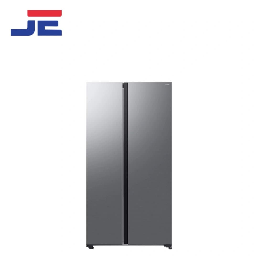 Samsung Refrigerator Side By Side RS70F65QETTR (Metal)