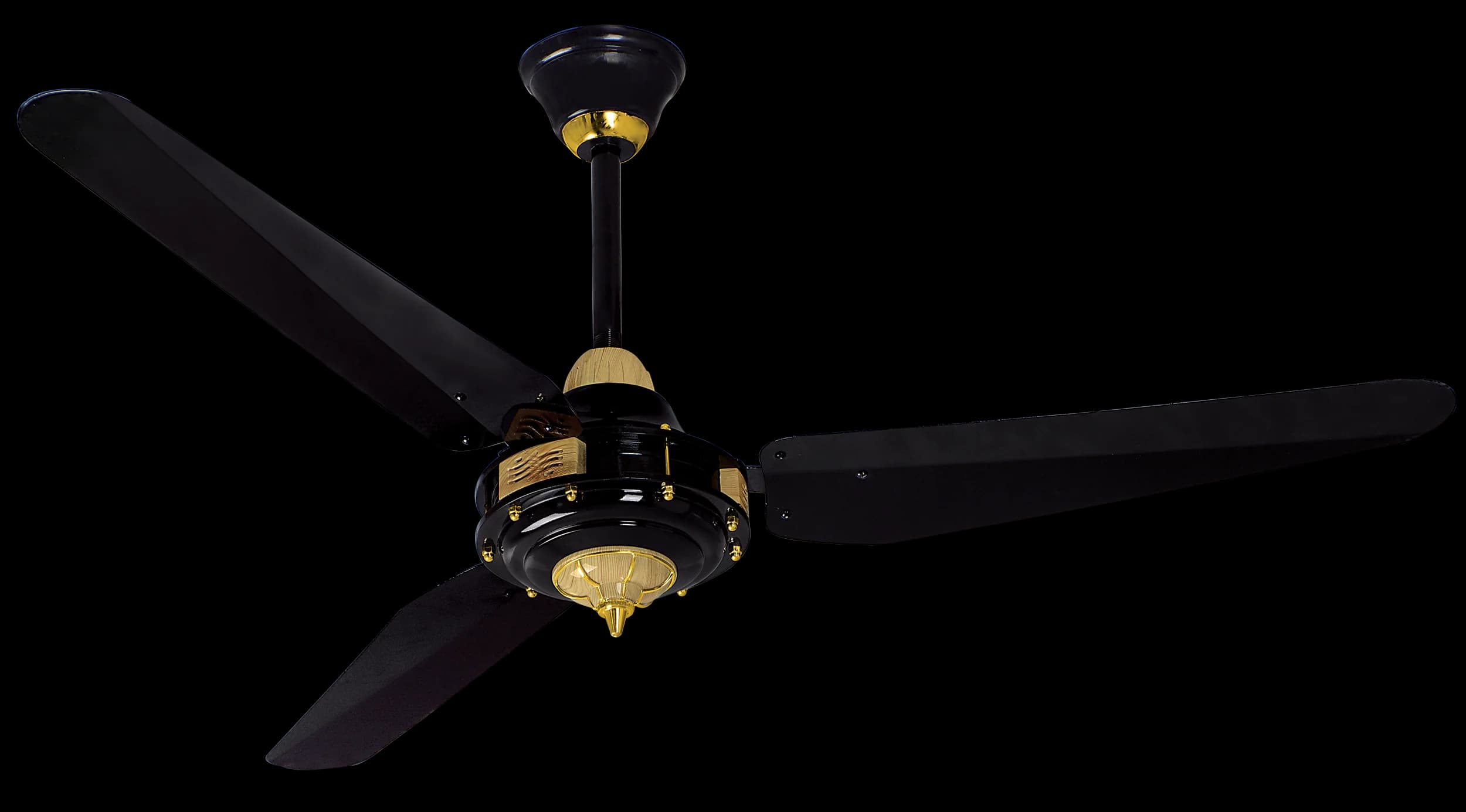 Pak Fans Pak Fan Diamond Antique Small Eco Max (Black) Inverter 30Watt, Ceiling Fan 56-inch
