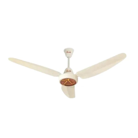 GFC Aeromax 56-inch AC/DC Inverter Fan 60 Watts, With Remote, (Off White)