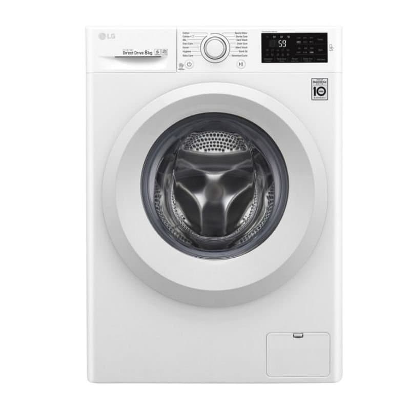 LG 8 KG Front Load Washing Machine F2J5TNP3W