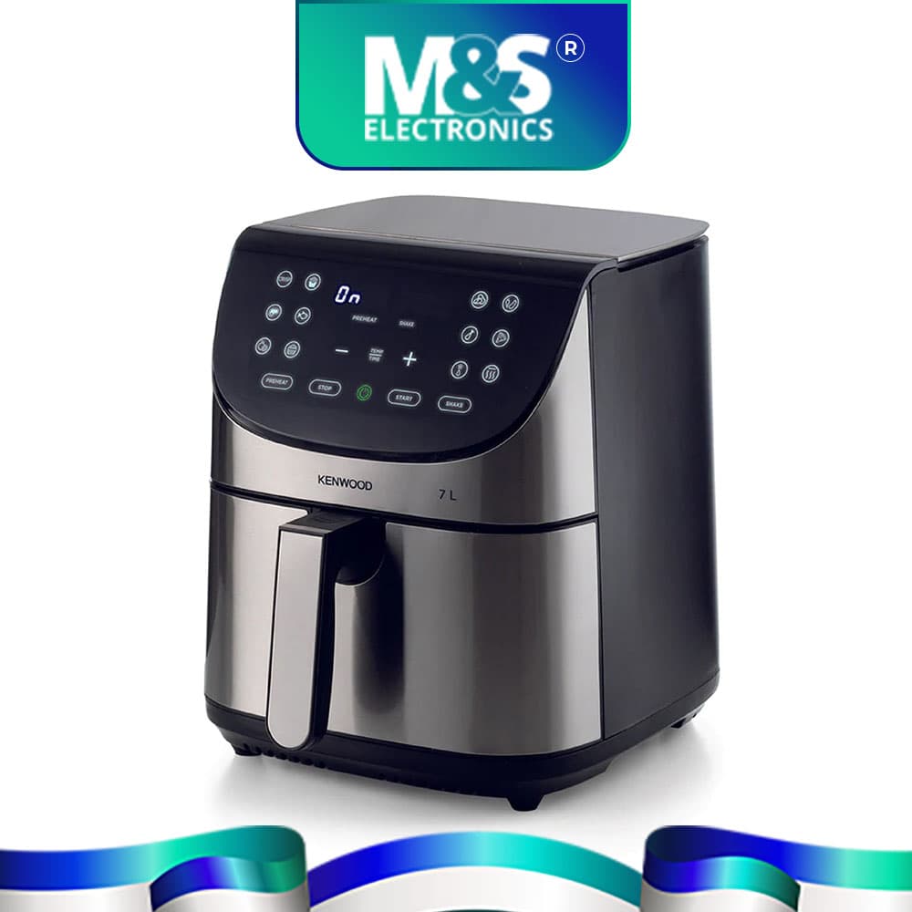 Kenwood HFM-80 Air Fryer 7Ltr/2.8kg, Digital Display, Dehydrate Feature