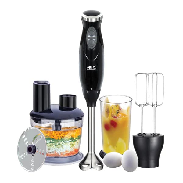 Anex AG-140 Hand Blender, Beater, Chopper, 300W