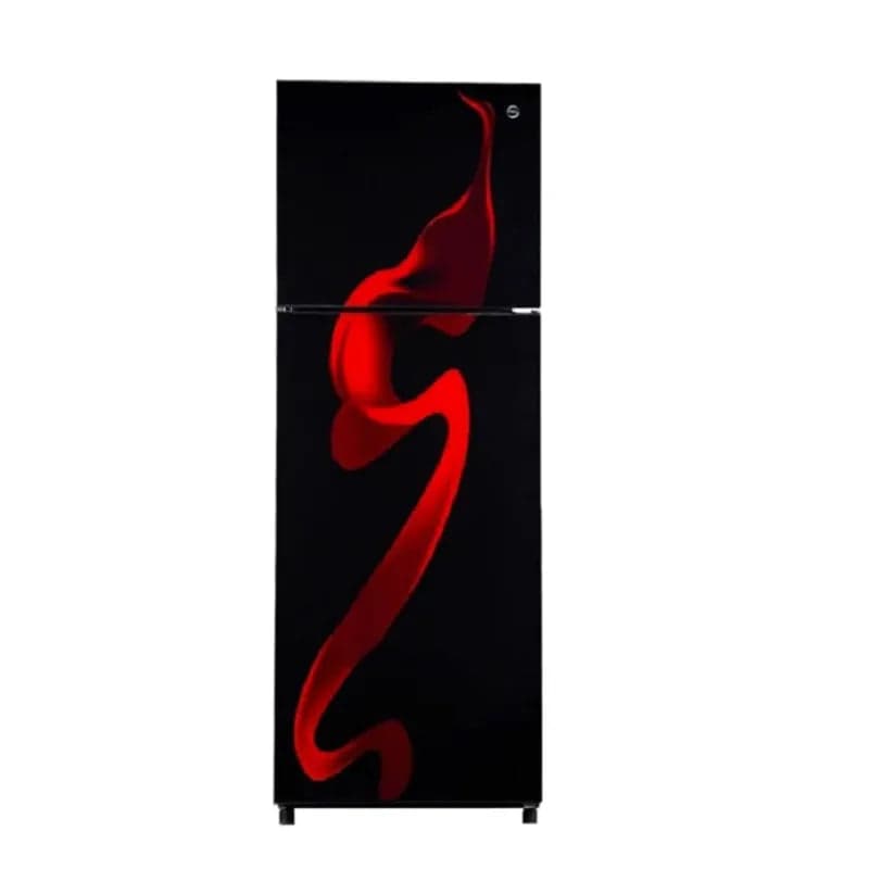PEL PRINVOFGD-6360 (HRB) 11 Cft. Inverter-Glass Door Refrigerator Hazel Red