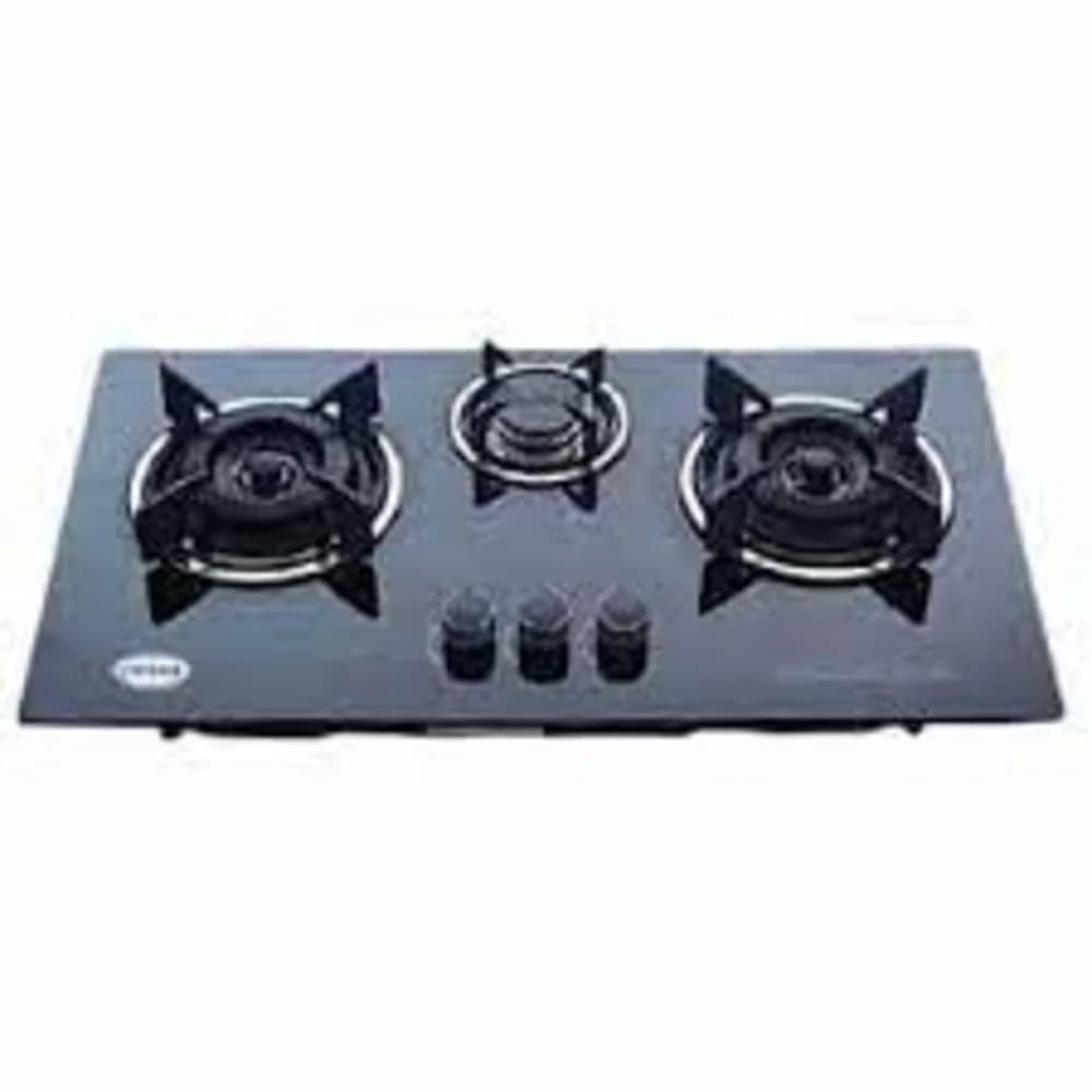 Canon CA-05 Three Burner Glass Hob. Auto Ignition
