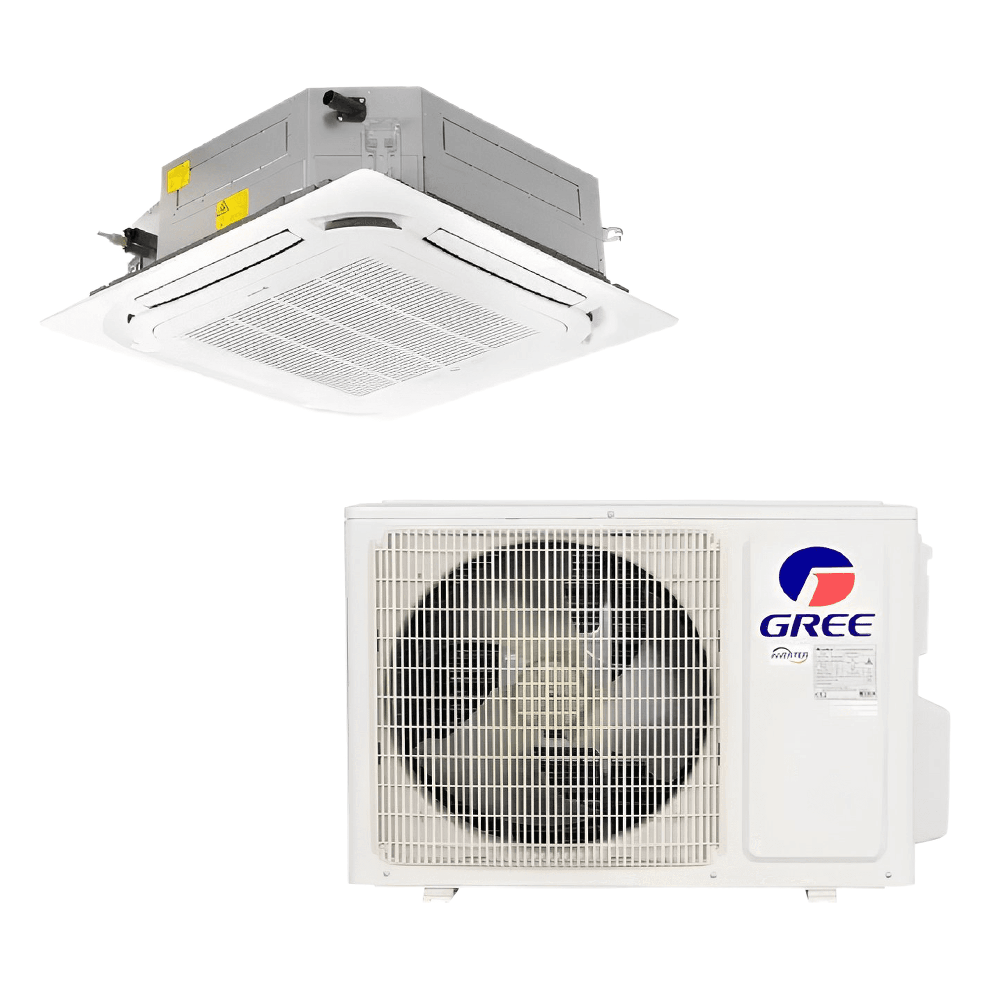 Gree Ceiling Cassette GUD50T/A-S/GUD50W/A-S 1.5 Ton Inverter (H&C)