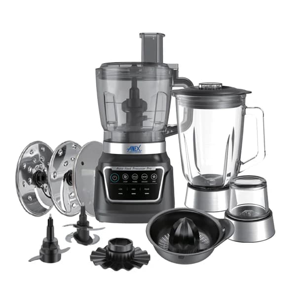 Anex AG-3148 Food Processor, 700W, 2 liter bowl, stainless steel Blade
