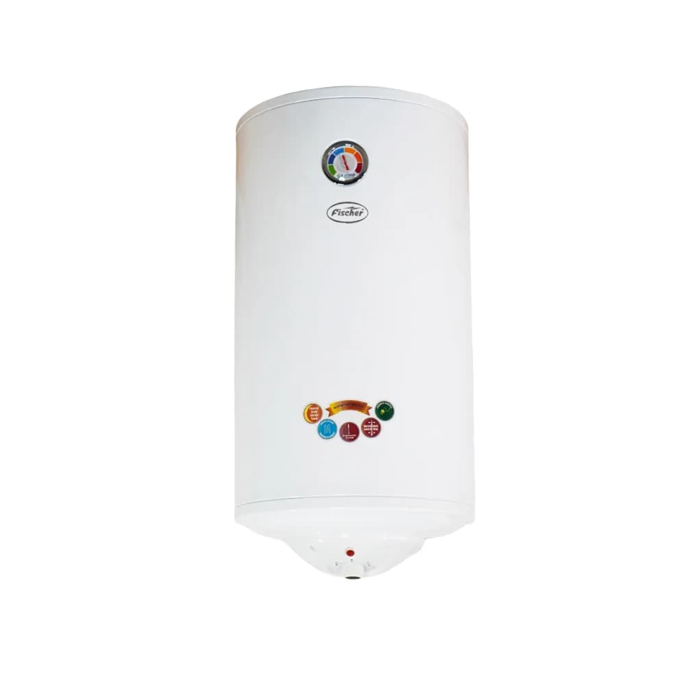 Fischer F-60 Fast Electric Water Heater, 60Ltr, Imported Glass Wool, Imported Incoloy Element, Capillary Thermostat, 2000W