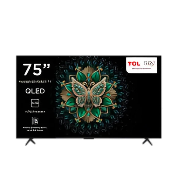 TCL 75C6K 75-inch QD-Mini Google LED TV, 144Hz Refresh Rate, Onkyo 2.1CH Hi-Fi System
