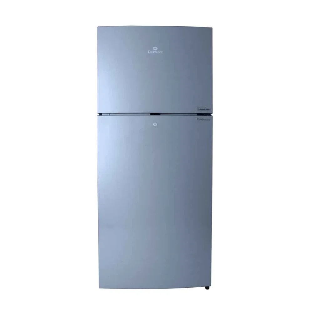 Dawlance 9169 WB Chrome Pro Inverter Refrigerator, Silver, 12CFT