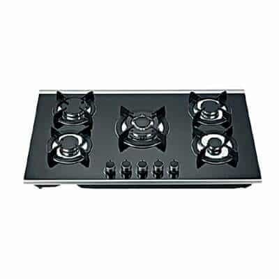 Canon Gas Hob HB-915G1 Glass 5-Burner, Auto Ignition
