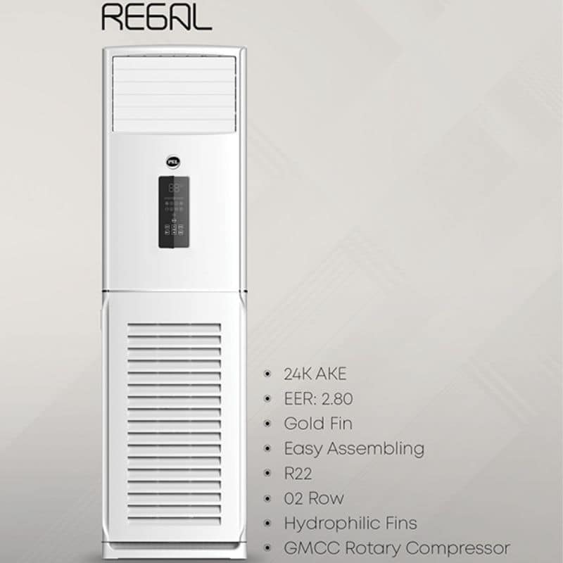 Pel 2 Ton Floor Standing AC 24K Regal Heat & Cool