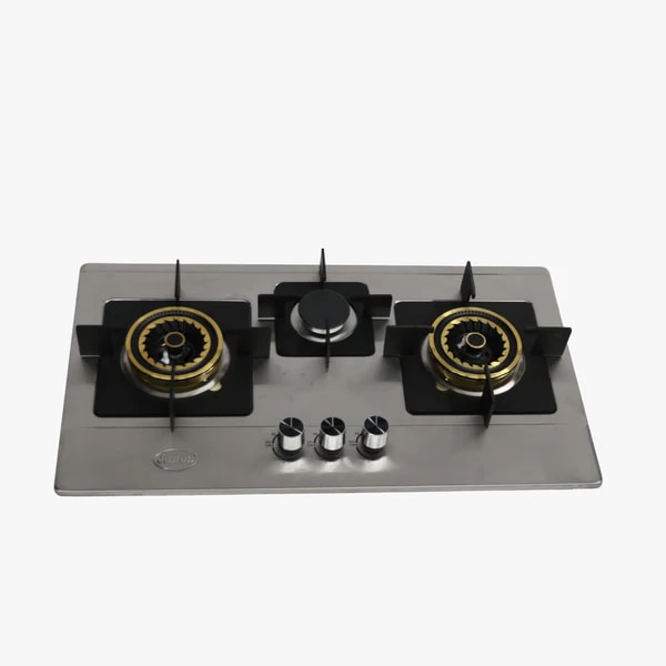 Canon CA-6-19 Gas Hobs 3 Burners, Stainless Steel, Auto Ignition