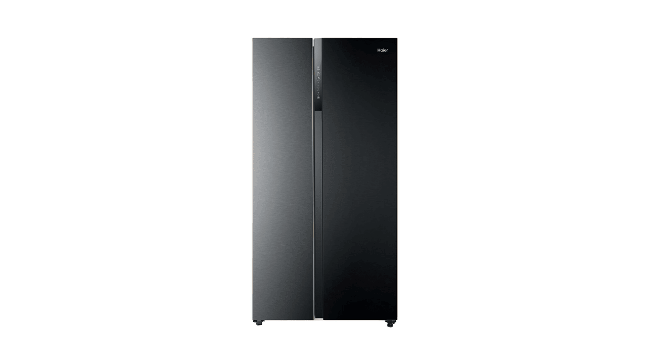 Haier Side By Side Refrigerator 622IBG Black