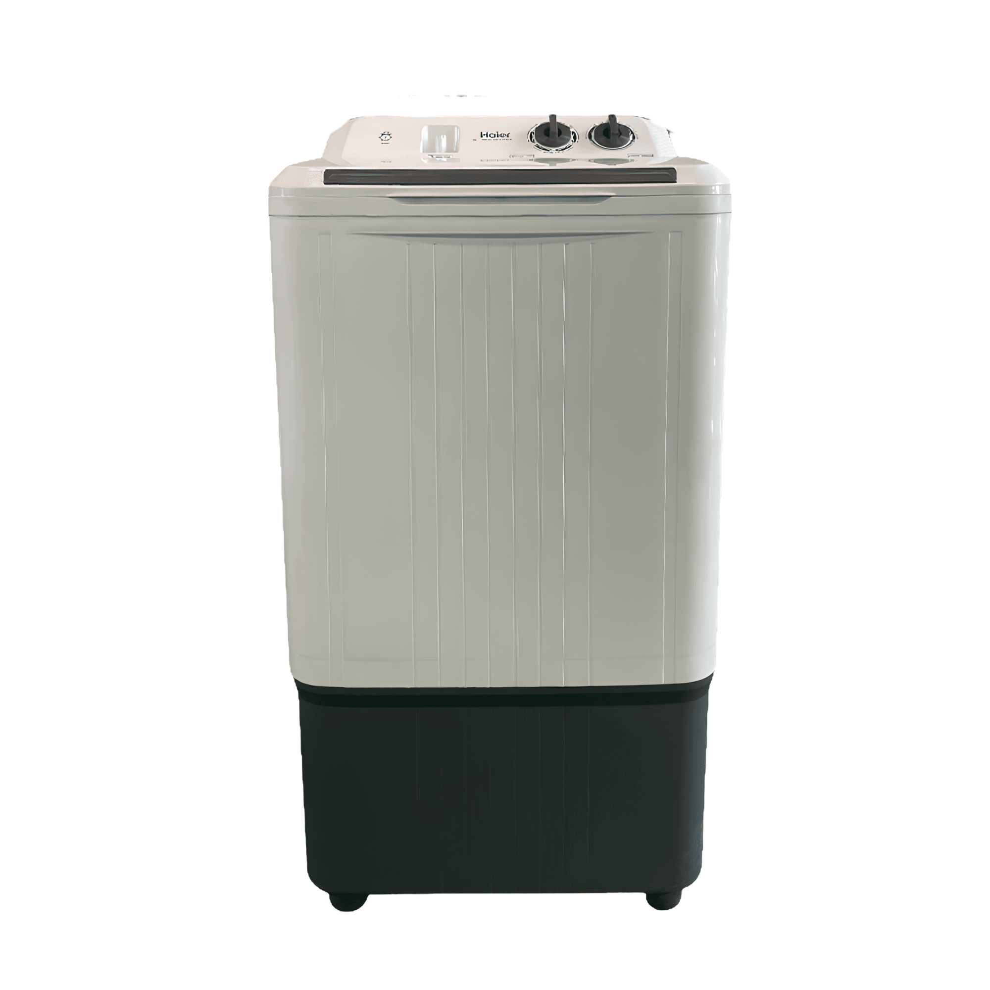 HAIER HWM130-1217E 13kg Twin Tub Washing Machine WHITE/BLACK
