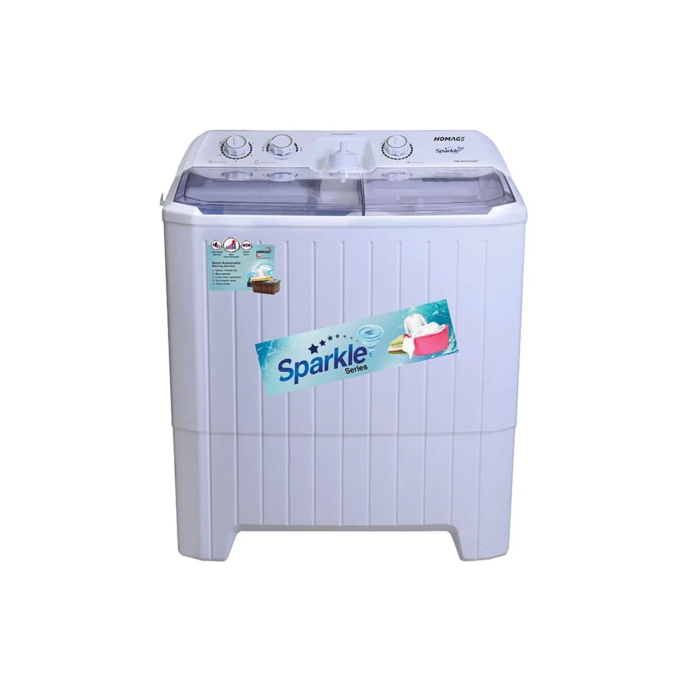 Homage HW-49112SAP Washing Machine Twin Tub Semi Automatic, 11 Kg