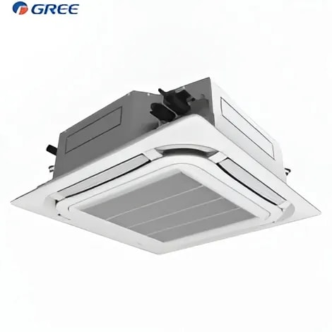 Gree GU71T/A1-K 2-Ton Non-Inverter Ceiling Cassette, Heat and Cool, R410a