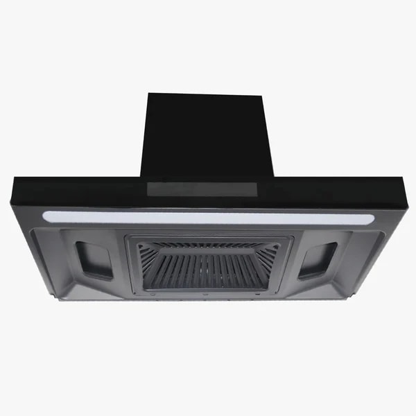Canon A602B (75cm) Range Hood Matt black body with tempered glass 750mm, auto clean, Voice control