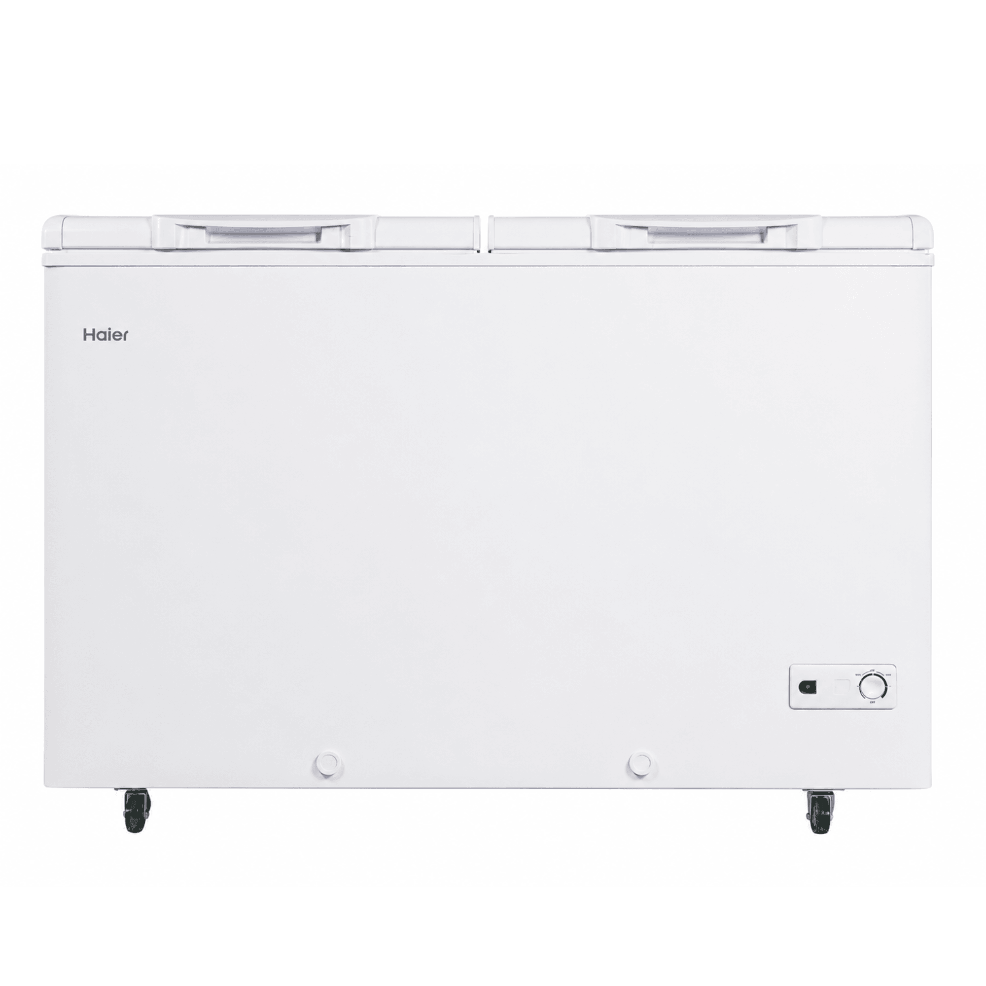 HAIER HDF-385H DD 14Cft Non-Inverter Deep Freezer MILK-White