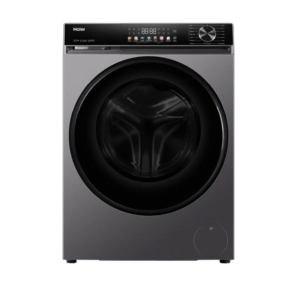 HAIER 12/7KG AUTOMATIC FRONT LOAD WASHER & DRYER Model HWD120-BP12357S8