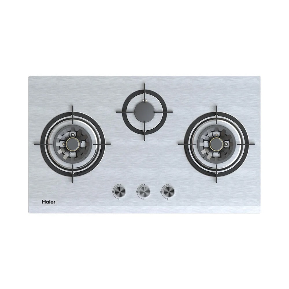 HAIER 3BURNER STAINLESS STEEL HOB Model HCC-Q67358 NG