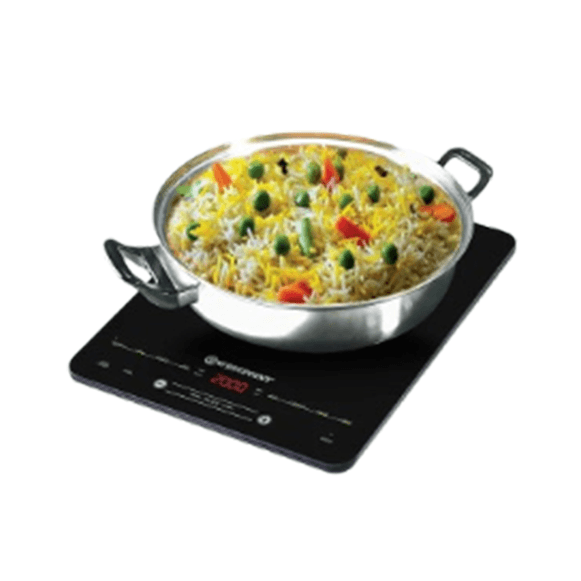 Westpoint WF-143 Induction Cooker 2000w, Slim Body (3.5cm), 3-24hr Timer, Useable on Steel/Iron Pots