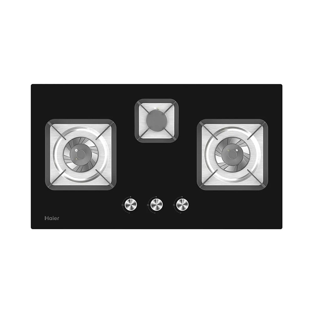 HAIER TEMPERED GLASS 3BURNER HOB Model HCC-Q57326 NG