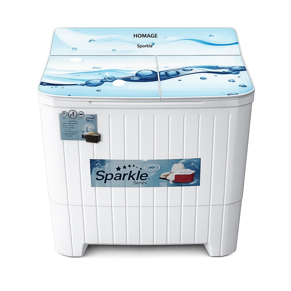 HOMAGE 10KG TWIN TUB WASHING MACHINE Model HWE-49102SAG BB