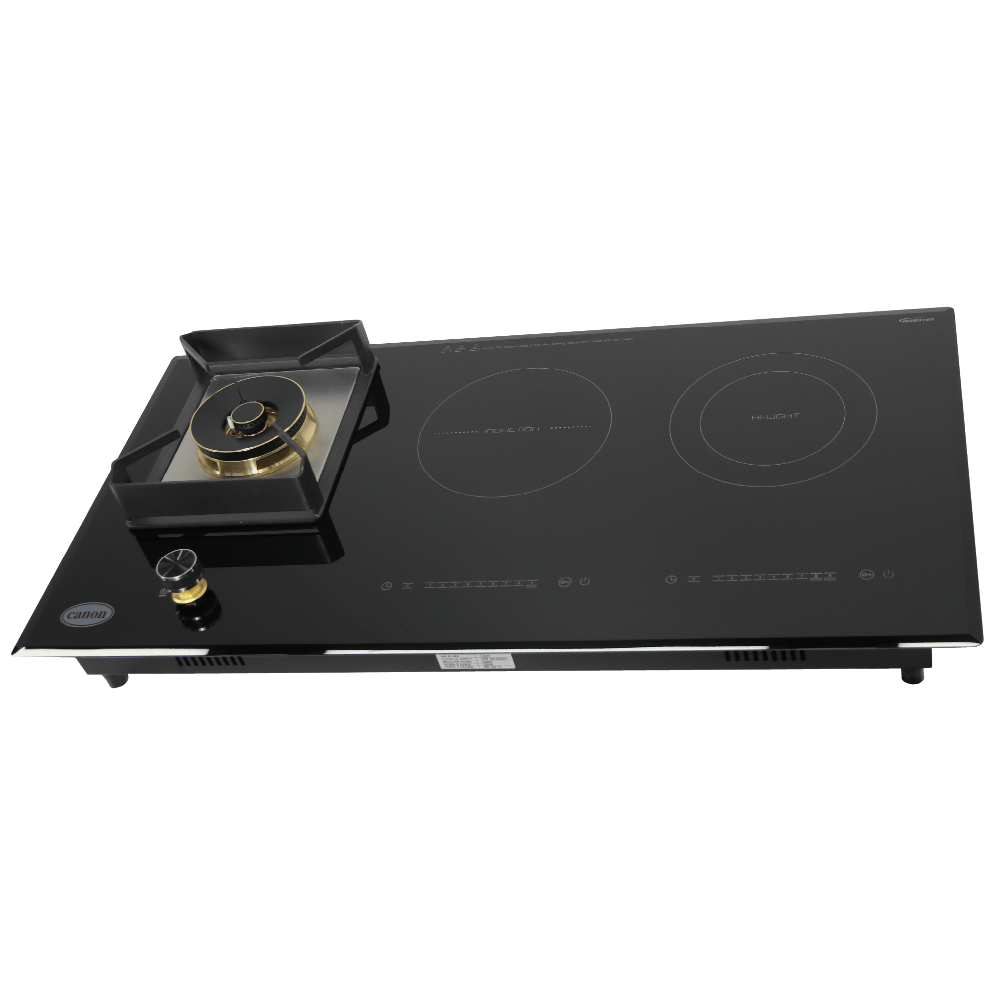 Canon Built-In Electric Cooker and Gas Hob - CHA-GIC-03
