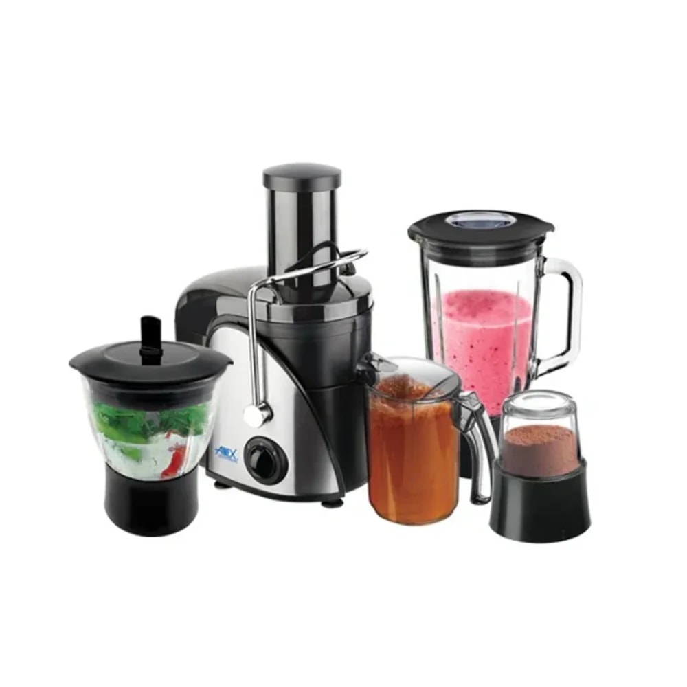 Anex AG-189 Deluxe Juicer Blender Grinder, 600W