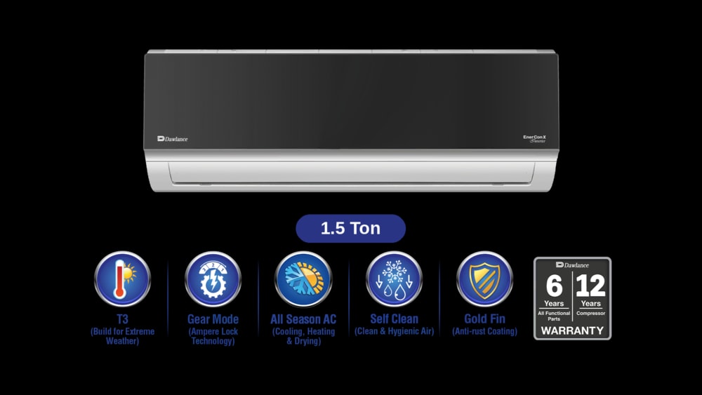 Dawlance EnerCon X T3 Inverter 1.5 Ton Inverter Split AC