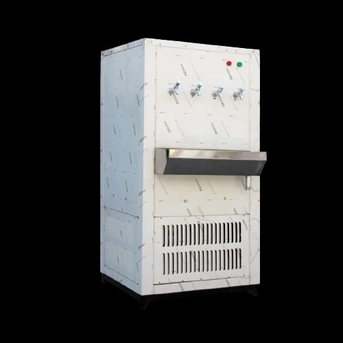 Fischer FE 200 S.S Electric Water Cooler Cooling Capacity 200 Liters, (Double Compressor) 4Taps