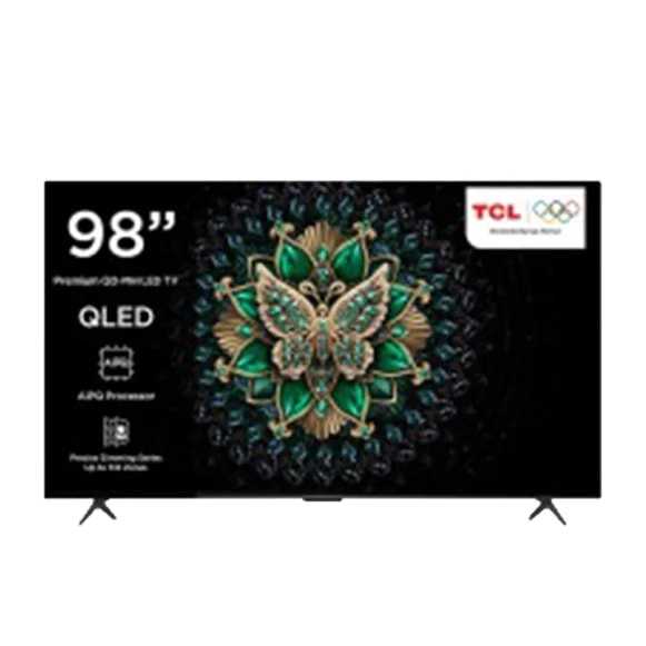 TCL 98C6K 98-inch QD-Mini Google LED TV, 144Hz Refresh Rate, Onkyo 2.1CH Hi-Fi System