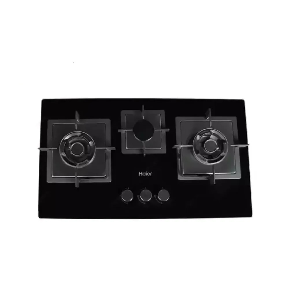 Haier HCC-6321 DGG Tempered Glass 3 Burner Hob