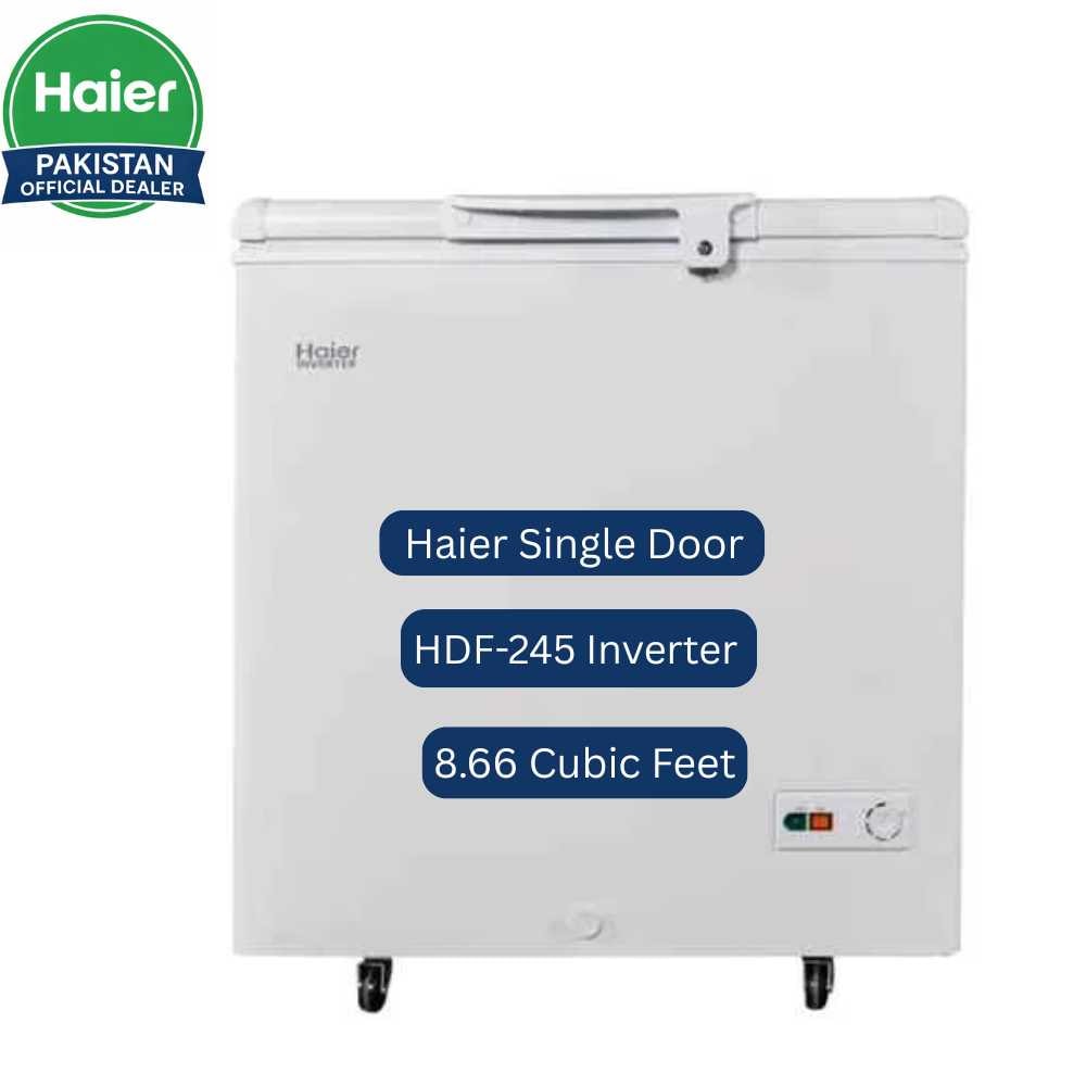 Haier 245 Single Door Inverter Deep Freezer