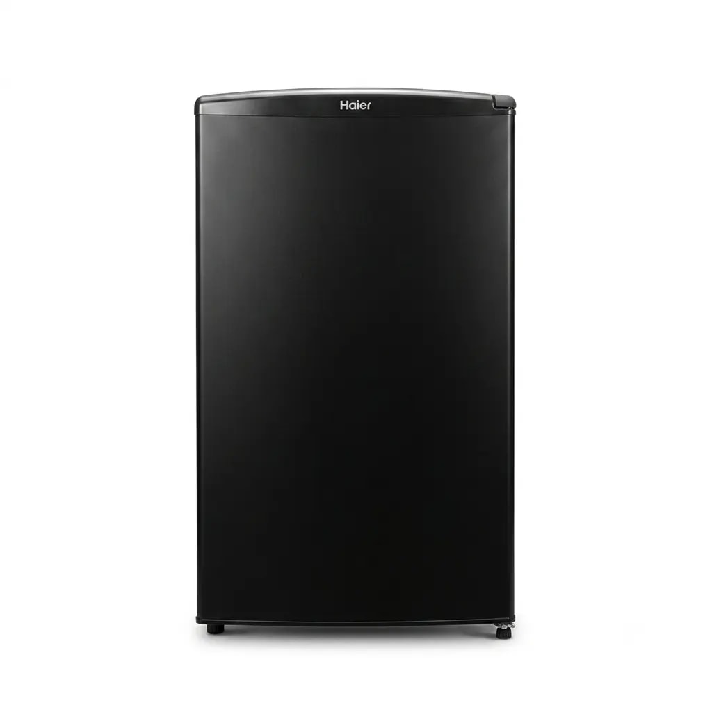 Haier Bed Room Refrigerator HR-136BSS Black